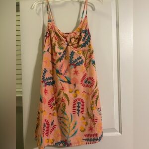 Jessica Simpson Pink and Yellow Floral Dress